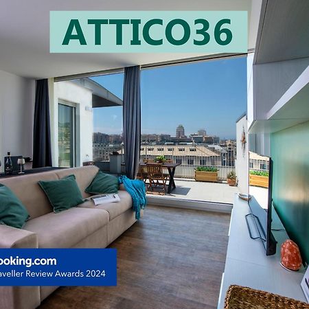 Attico Luxury Con Parcheggio E Terrazza Vista Mozzafiato Lejlighed Genova Eksteriør billede
